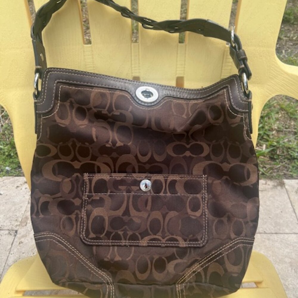 Dark Brown Coach Bag